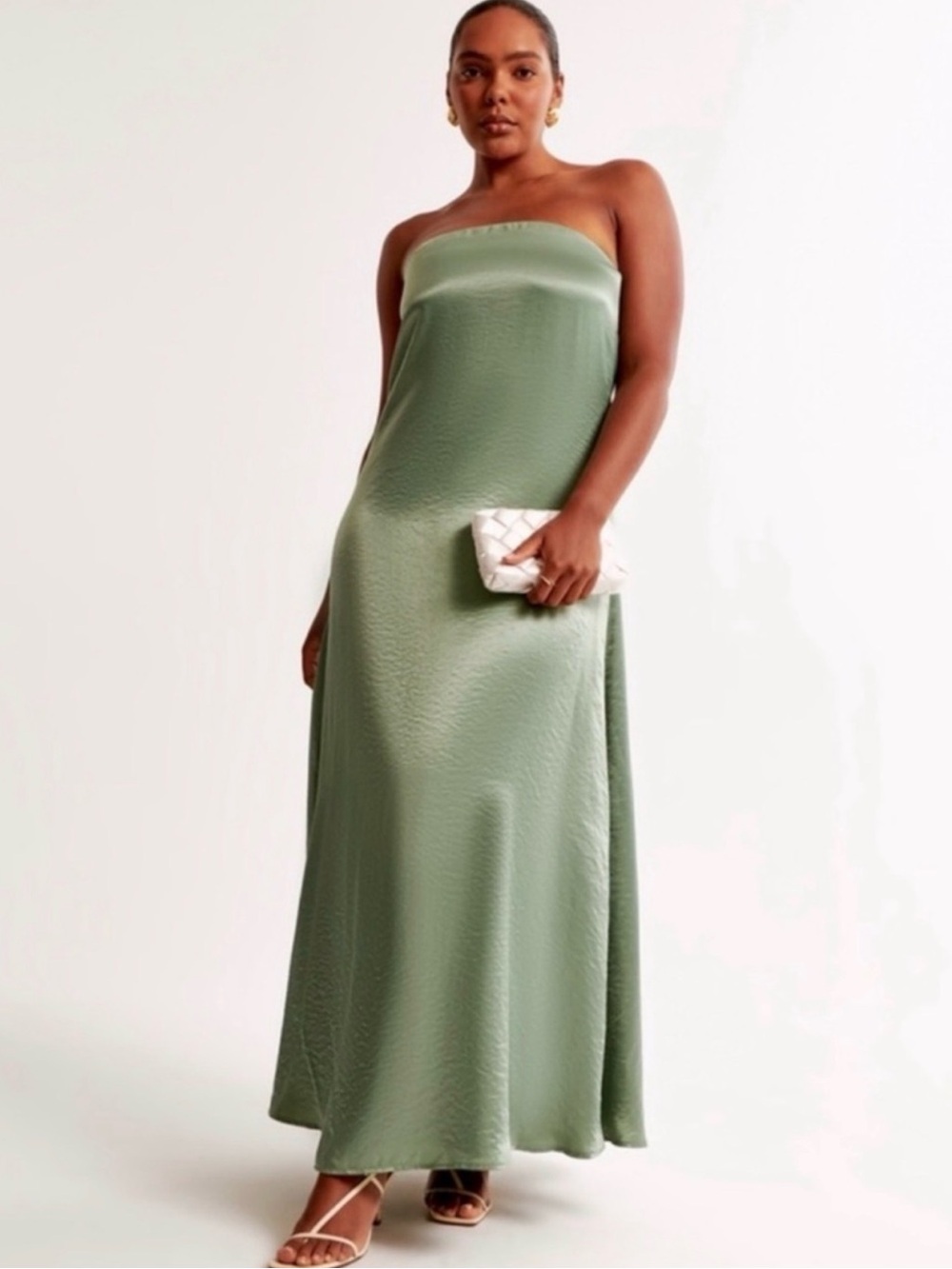 Abercrombie & Fitch Strapless Trapeze Dress